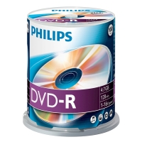 Philips DVD-R in cakebox (100-pack) DM4S6B00F/00 098030