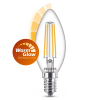 Philips E14 LED WarmGlow dimmable candle bulb 2.5W (25W) LPH02557 - 1