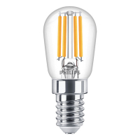 Philips E14 LED clear filament T25S ball bulb 1W (12W) | 2700K LPH02903