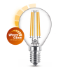 Philips E14 LED dimmable WarmGlow filament ball bulb 3.4W (40W) LPH02551 - 1