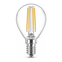 Philips E14 LED filament ball bulb 6.5W (60W) 929002028555 LPH02398