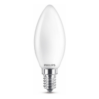 Philips E14 LED warm white candle matte bulb 6.5W (60W) 929002028255 LPH02417