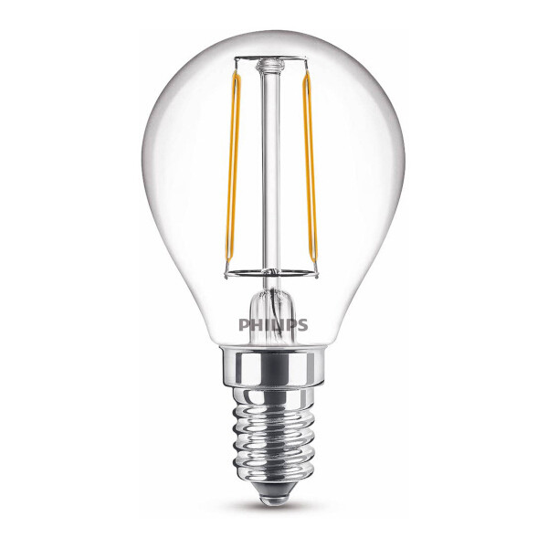 Philips E14 LED warm white filament bullet bulb 2W (25W) 929001238695 LPH02394 - 1