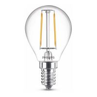Philips E14 LED warm white filament bullet bulb 2W (25W) 929001238695 LPH02394