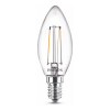 Philips E14 LED warm white filament candle bulb 1.4W (15W)