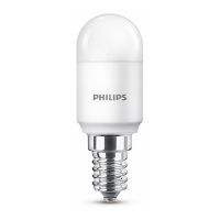 Philips E14 T25 LED warm white matte ball bulb 3.2W (25W) 929001325855 LPH02461
