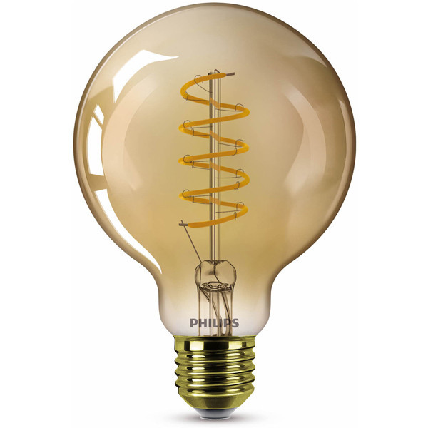 Philips E27 G93 LED dimmable gold globe bulb 4W (25W) 929002983001 LPH02671 - 1