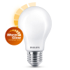Philips E27 LED WarmGlow dimmable matte pear bulb 3.4W (40W) LPH02578 - 1