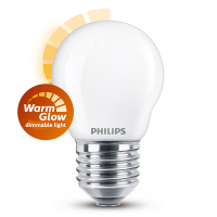 Philips E27 LED WarmGlow matte ball bulb 3.4W (40W) 929003013601 LPH02586