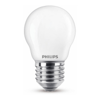 Philips E27 LED cool white matte ball bulb 2.2W (25W) 929002027328 LPH02360