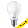 Philips E27 LED matte pear bulb 10W (75W) | 3000K (10-pack) LPH03495 - 1