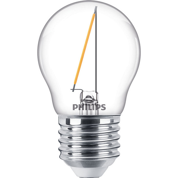 Philips E27 LED warm white filament ball bulb 1.4W (15W) 929002370301 LPH02354 - 1
