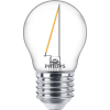Philips E27 LED warm white filament ball bulb 1.4W (15W)