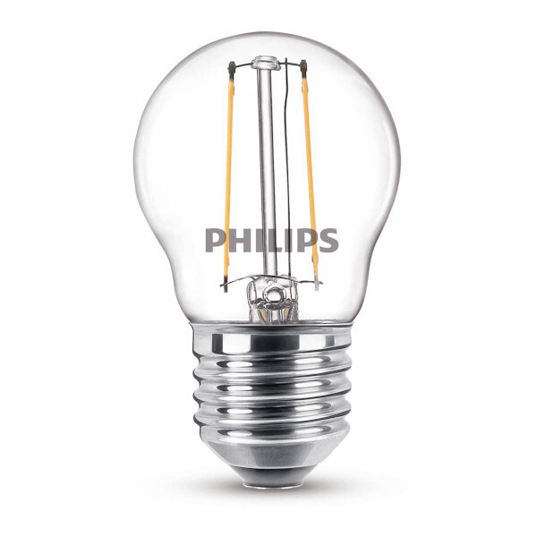 Philips E27 LED warm white filament ball bulb 2W (25W) 929001238755 LPH02370 - 1