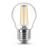 Philips E27 LED warm white filament ball bulb 4.3W (40W)