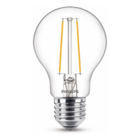 Philips E27 LED warm white filament pear bulb 1.5W (15W) 929002022955 LPH02330
