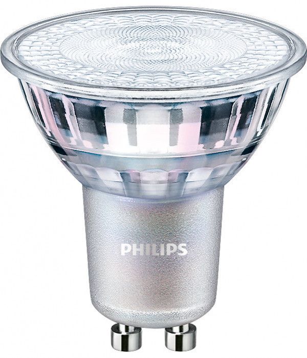 Philips GU10 LED MasterLED dimmable glass spotlight 4.8W (50W) 30813800 929002980102 LPH02925 - 1