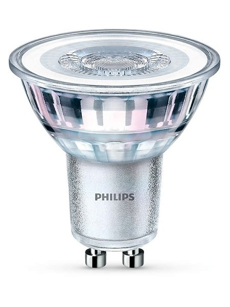Philips GU10 LED classic glass spot bulb 4.6W (50W)  LPH00332 - 1