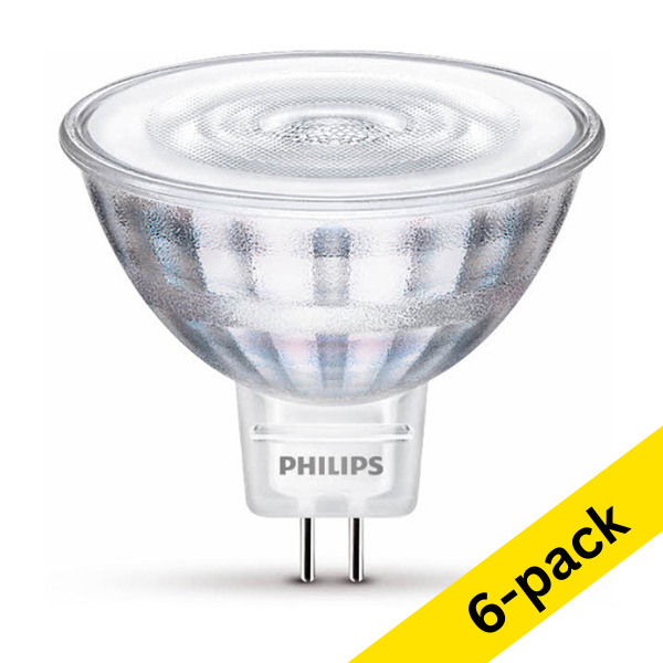 Philips GU5.3 LED dimmable spotlight 4.6W (35W) (6-pack) LPH02620 - 1