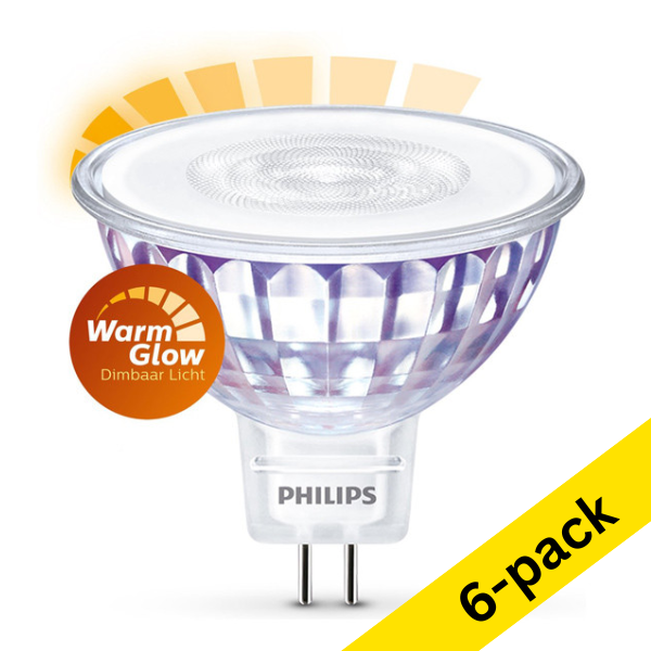 Philips GU5.3 LED dimmable spotlight 7W (50W) (6-pack) LPH01270 - 1