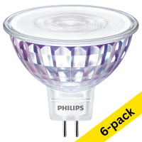 Philips GU5.3 LED spotlight 7W (50W) | 4000K (6-pack)