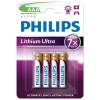 Philips Lithium Ultra FR03 Micro AAA battery (4-pack)