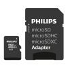 Philips Micro SDHC memory card class 10 including SD adapter - 16GB FM16MP45B/00 FM16MP45B/10 098121