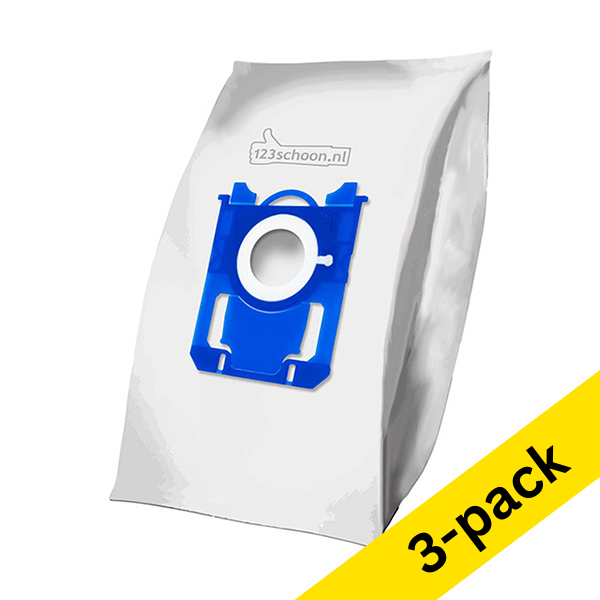 Philips S-Bag 3D microfibre vacuum cleaner bags | 123ink version | 5 bags x3 SDR06112 - 1