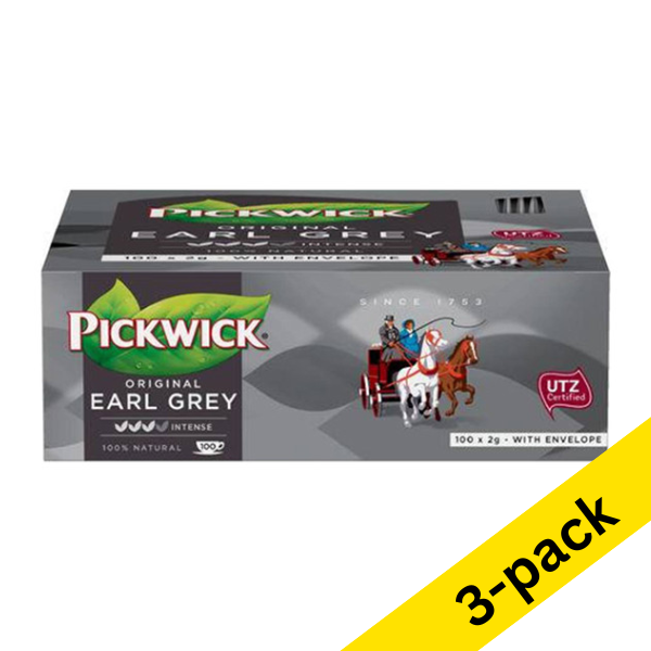Pickwick Earl Grey tea (3 x 100-pack)  404298 - 1
