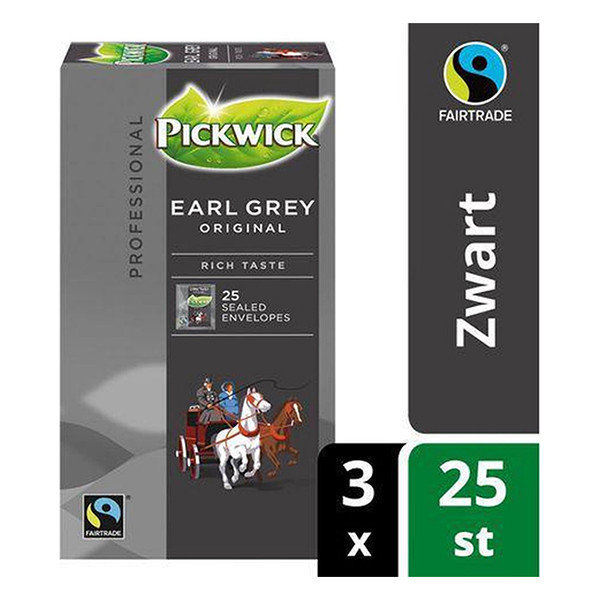 Pickwick Professional Earl Grey tea (3 x 25-pack)  421007 - 2