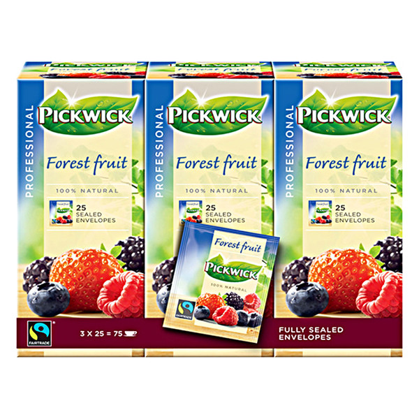 Pickwick Professional Forest fruit tea (3 x 25-pack)  421020 - 1