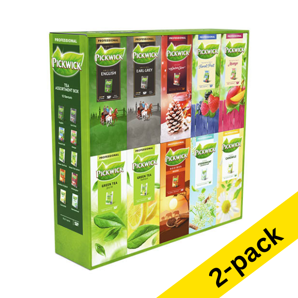 Pickwick Professional Top 10 tea selection (2 x 250-pack) 423571 - 1