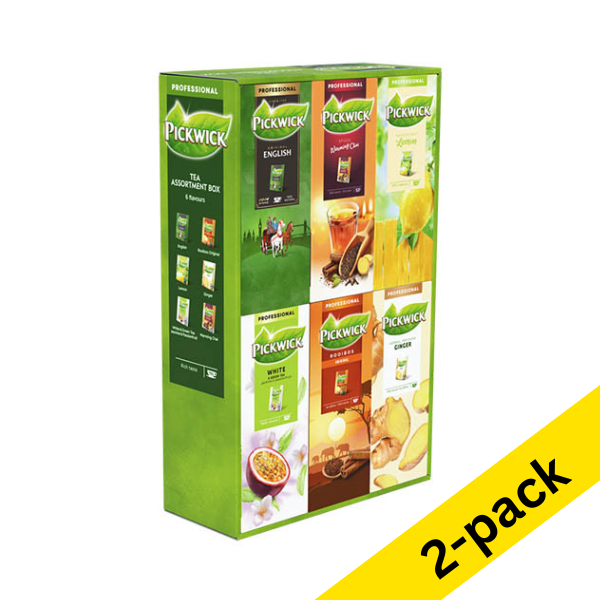 Pickwick Professional Top 6 tea selection (2 x 150-pack) 423573 - 1