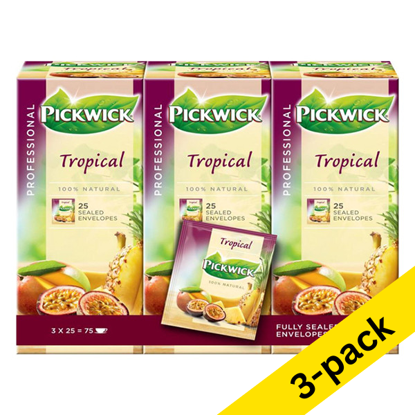 Pickwick Professional Tropical Fruit tea (9 x 25-pack)  404313 - 1