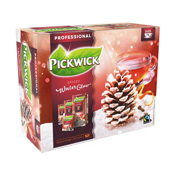 Pickwick Professional Winter Glow tea (6 x 25 pack) 423567 - 1