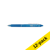 Ballpoint pen | erasable | turquoise | Pilot Frixion Clicker | 12-pack 240065