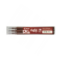 Ballpoint pen refill | erasable | brown | Pilot Frixion | 3-pack 405057