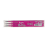 Ballpoint pen refill | erasable |  pink | Pilot Frixion | 3-pack
