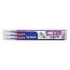 Ballpoint pen refill | erasable | purple | Pilot Frixion | 3-pack