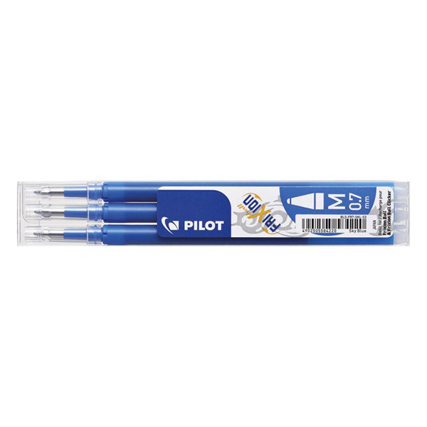 Ballpoint pen refill | erasable | sky blue | Pilot Frixion | 3-pack 405505 - 1