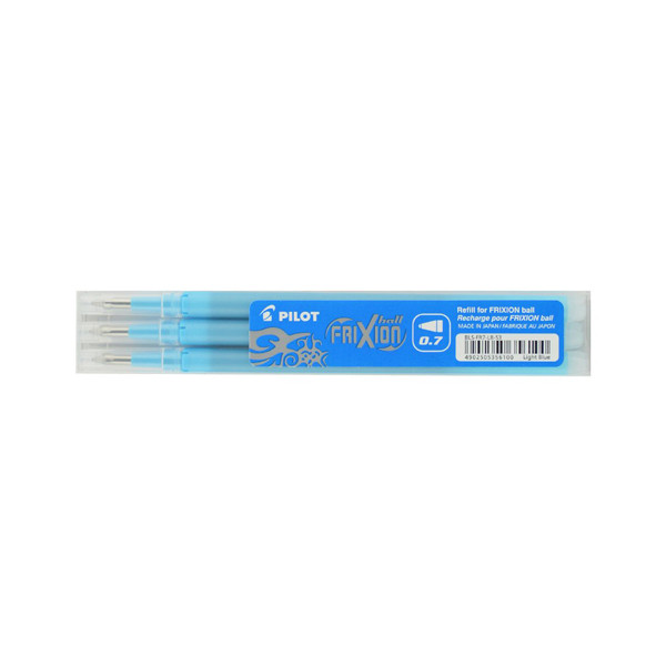 Ballpoint pen refill | erasable |  turquoise | Pilot Frixion | 3-pack 405018 - 1
