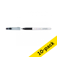 Felt-tip pen | black | Pilot Frixion | 10-pack