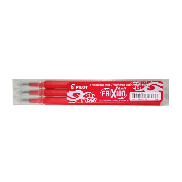 Pilot Frixion red ballpoint refill (3-pack) 5356063 405017 - 1