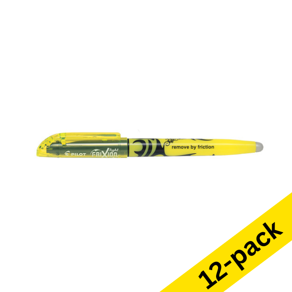 Highlighter | yellow | Pilot Frixion | 12-pack 240084 - 1