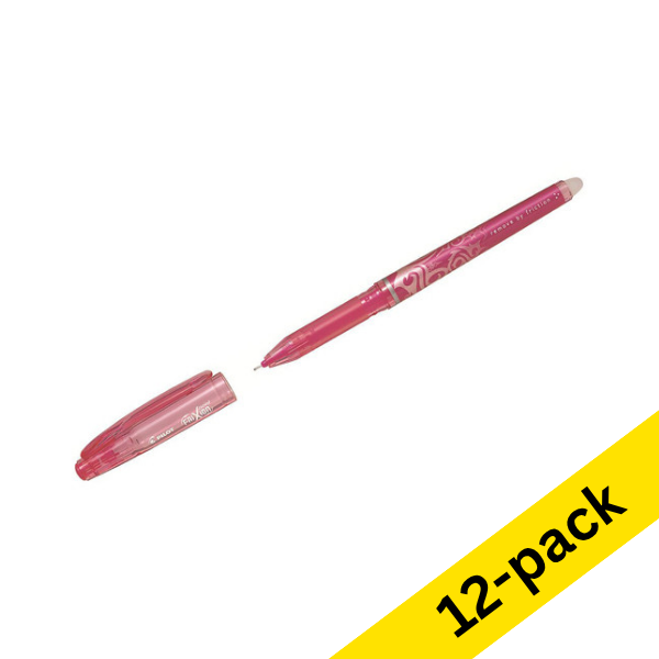 Rollerball pen | erasable | pink | Pilot Frixion Point | 12-pack 240090 - 1