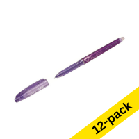 Rollerball pen | erasable | violet | Pilot Frixion Point | 12-pack 240092