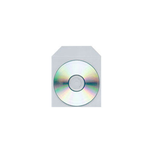 Plastic CD/DVD sleeves, pack of 500  050560 - 1