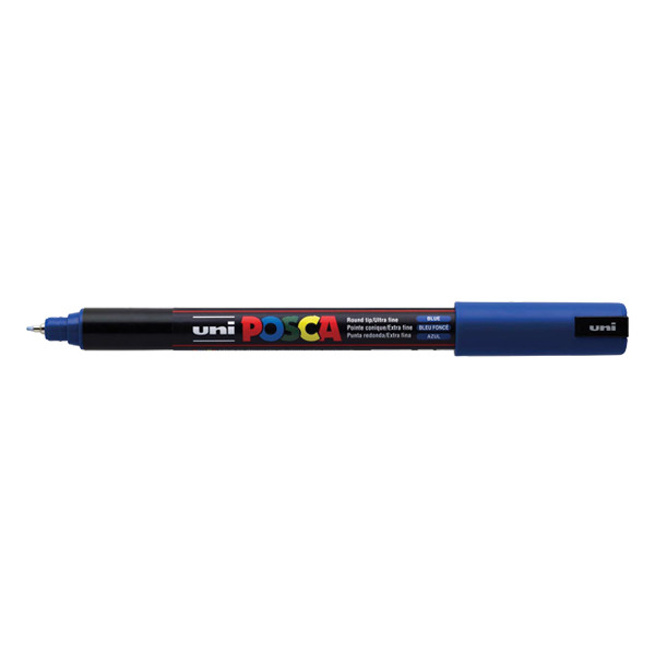 Aanbieding: 12x POSCA PC-1MR verfmarker donkerblauw (0,7 mm rond) 424265 - 1