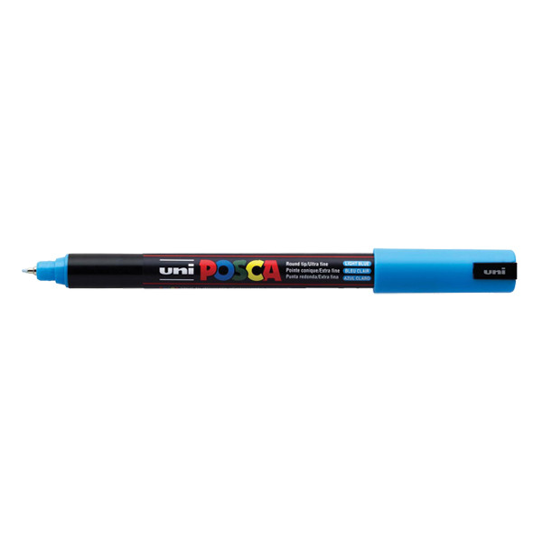 Aanbieding: 12x POSCA PC-1MR verfmarker lichtblauw (0,7 mm rond) 424264 - 1