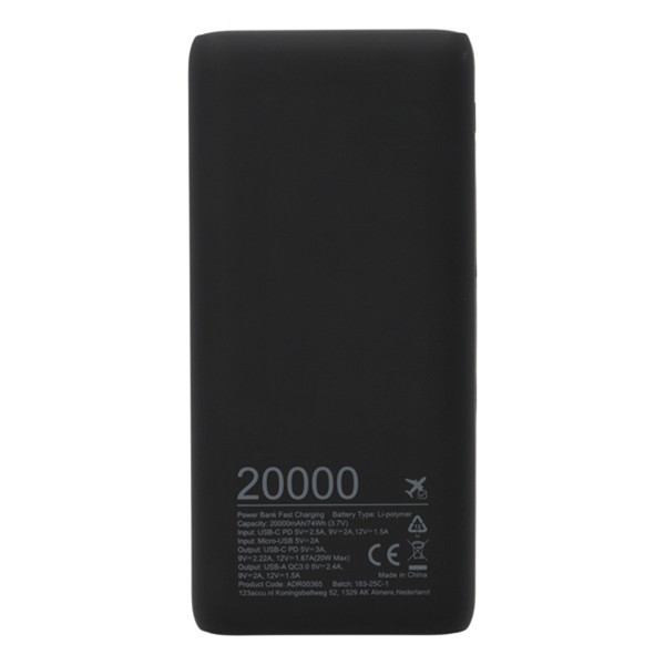Powerbank 20,000 mAh | 123ink ADR00365 - 8